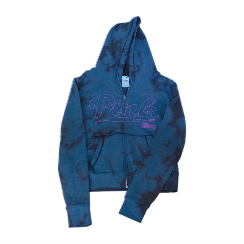PINK Tie Dye Hoodie